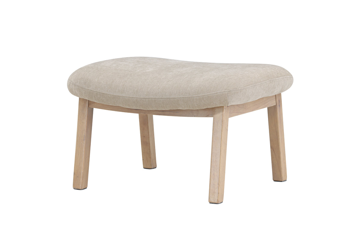 Venture Design Rile Ottoman 60 x 42 x 70 Beige
