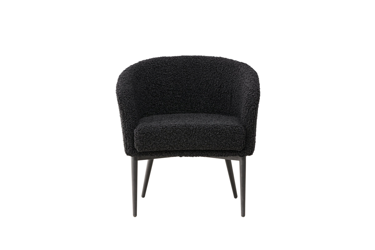 Venture Design Fluffy Fåtöljer Svart