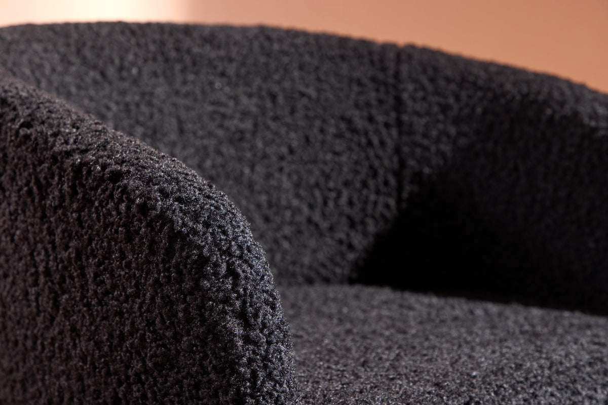 Venture Design Fluffy Fåtöljer Svart