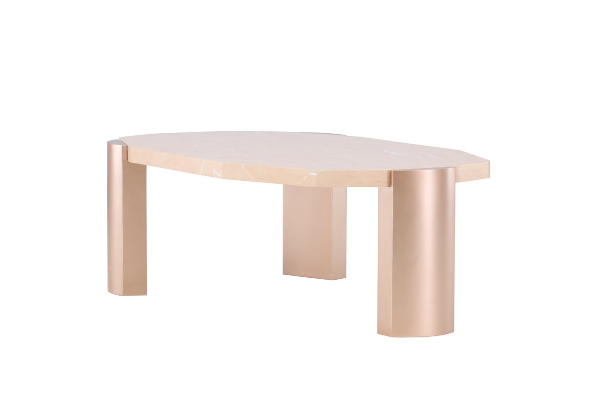 Venture Design Kres Soffbord 125 × 71 Rosa