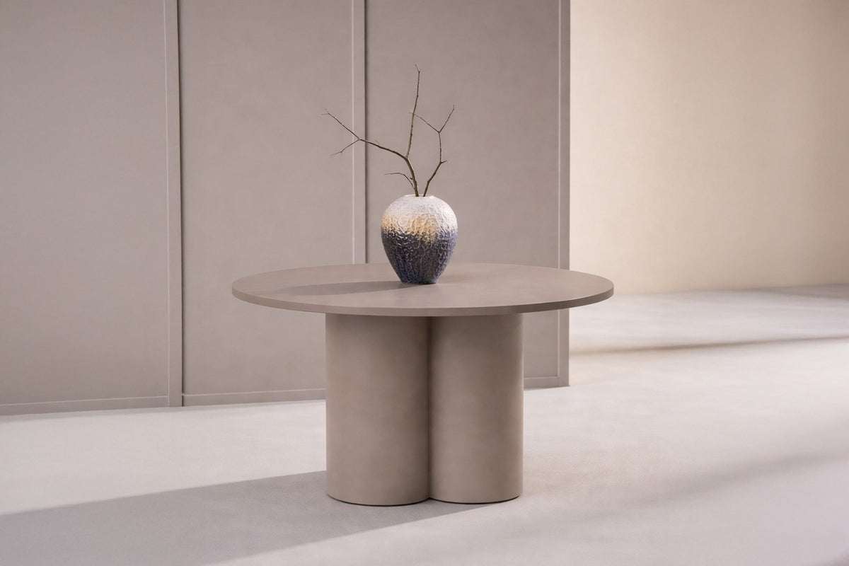 Venture Design Olivia Soffbord Ø80 Brun