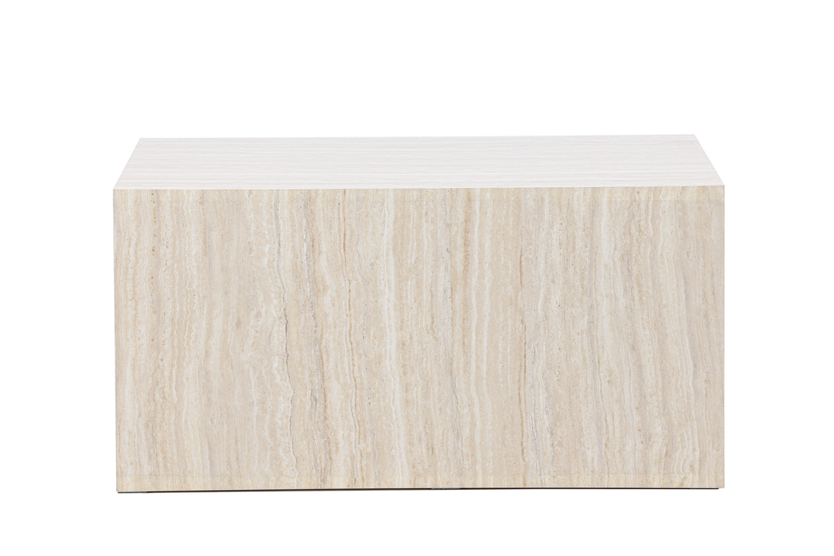 Venture Design York Soffbord 80 x 60 Beige
