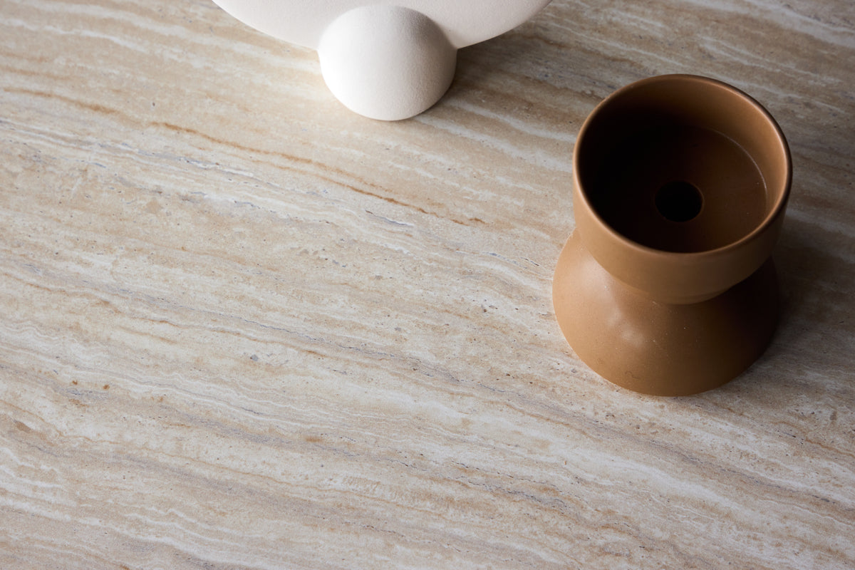 Venture Design York Soffbord 80 x 60 Beige