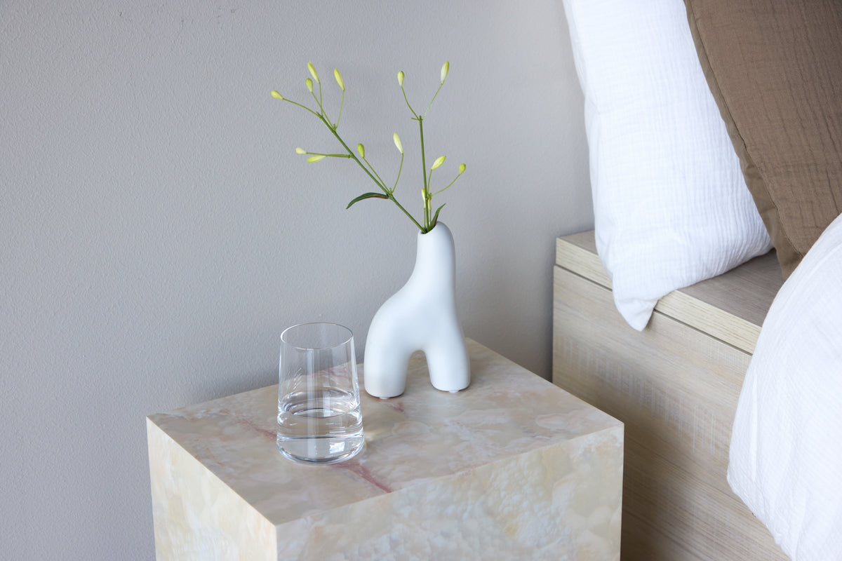 Venture Design York Sidobord 35 x 25 Beige
