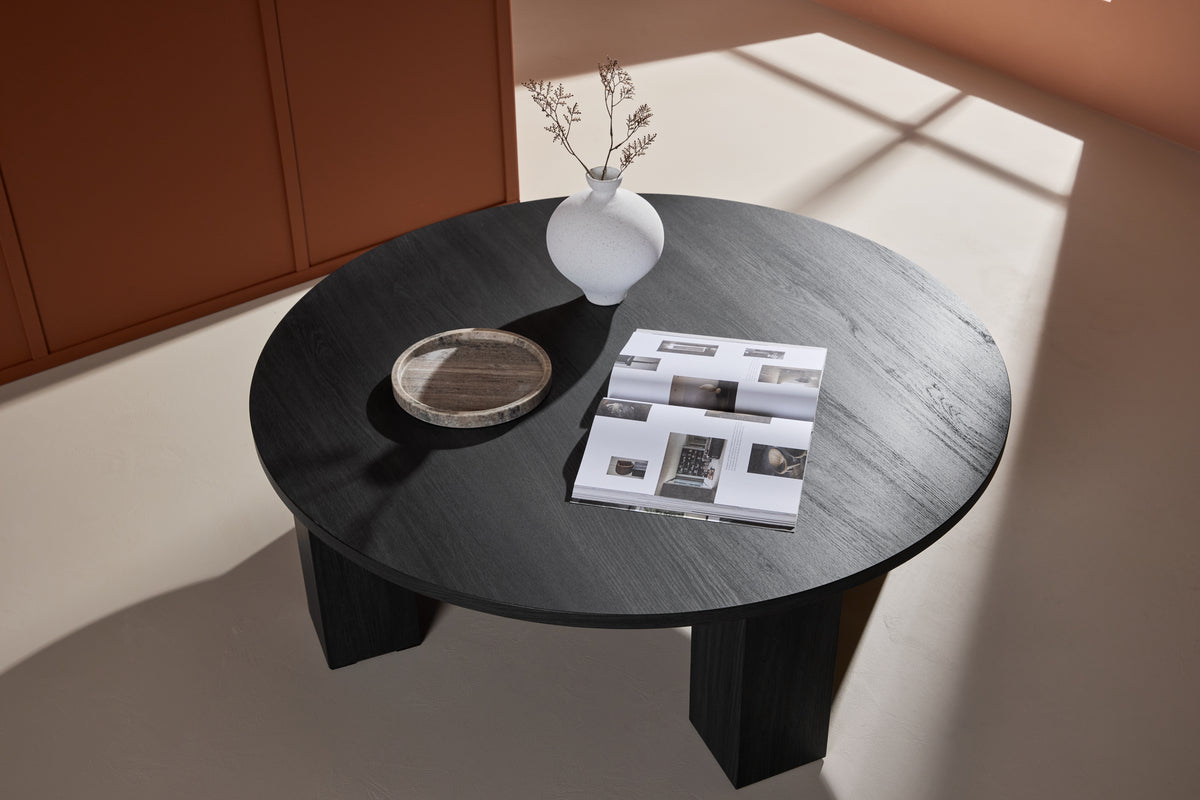 Venture Design Juno Soffbord ⌀120 Svart