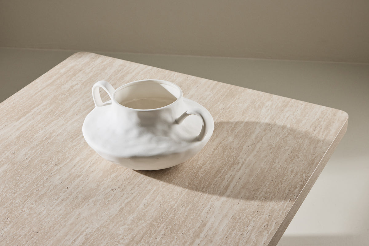 Venture Design Qvart Soffbord 80 x 80 Beige