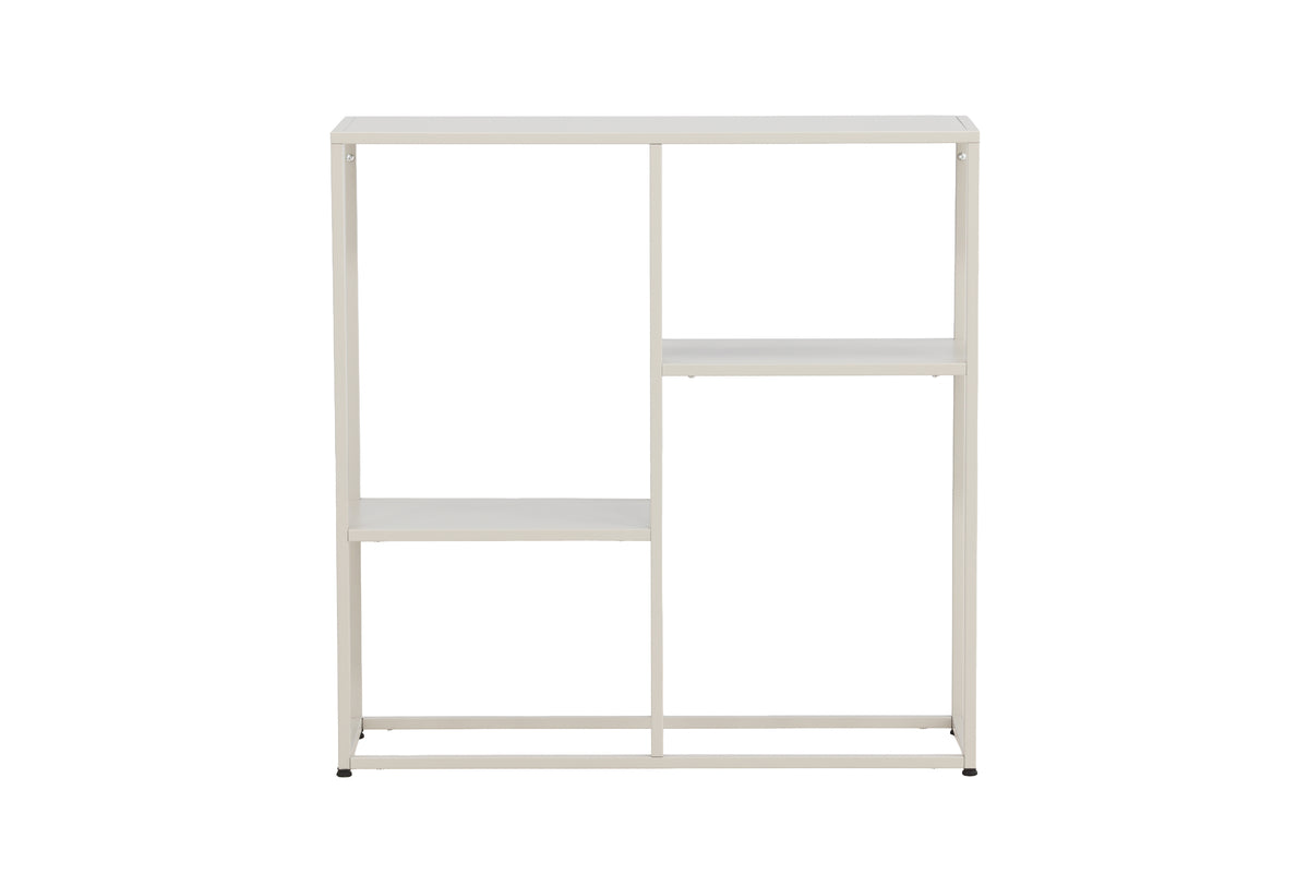Venture Design Staal Sidobord 80 x 80 x 26 Beige