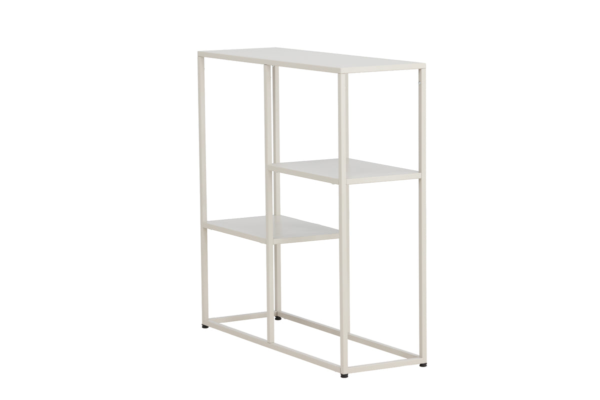 Venture Design Staal Sidobord 80 x 80 x 26 Beige