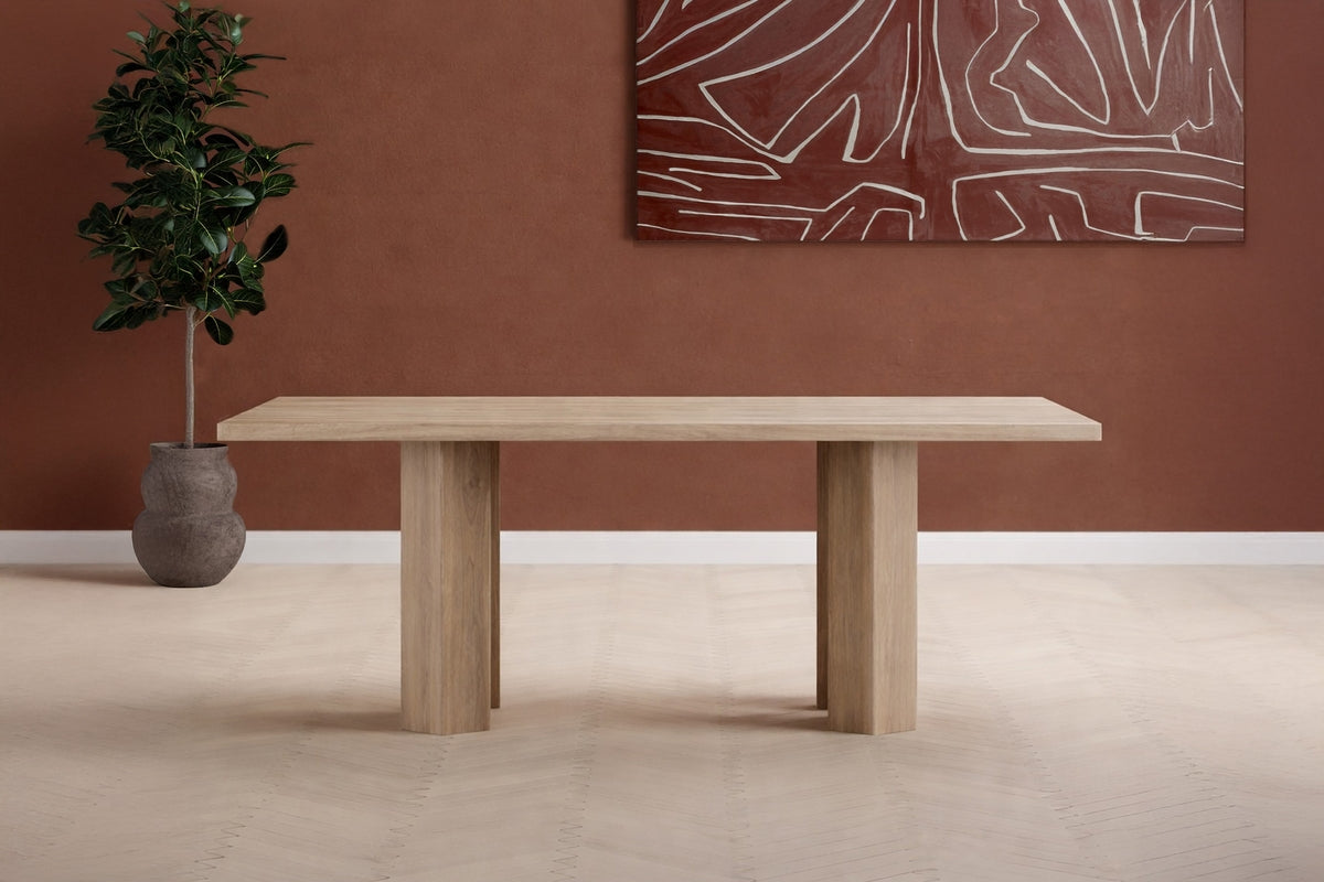 Venture Design Lillehammer Rektangulära Matbord 200 x 90 Natur