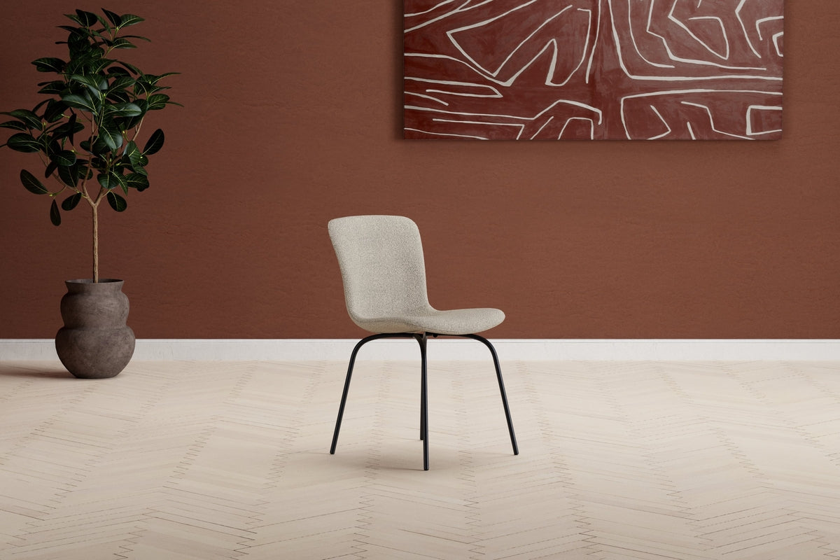Venture Design Linus Matstolar 2-pack Beige