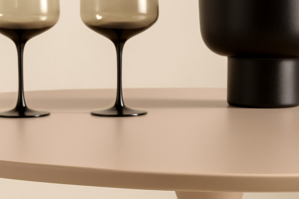 Venture Design Glade Runda Matbord ⌀100 Beige