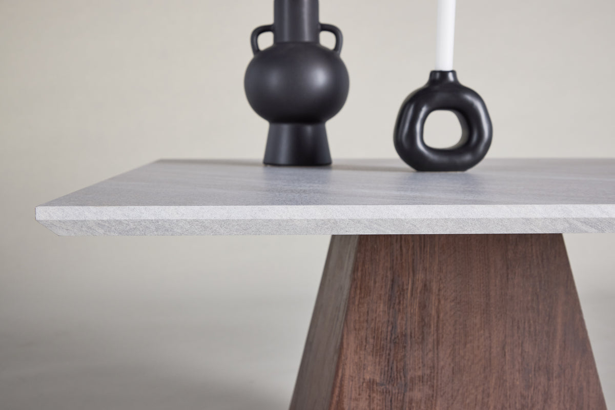Venture Design Cael Soffbord 80 x 80 Ljusgrå