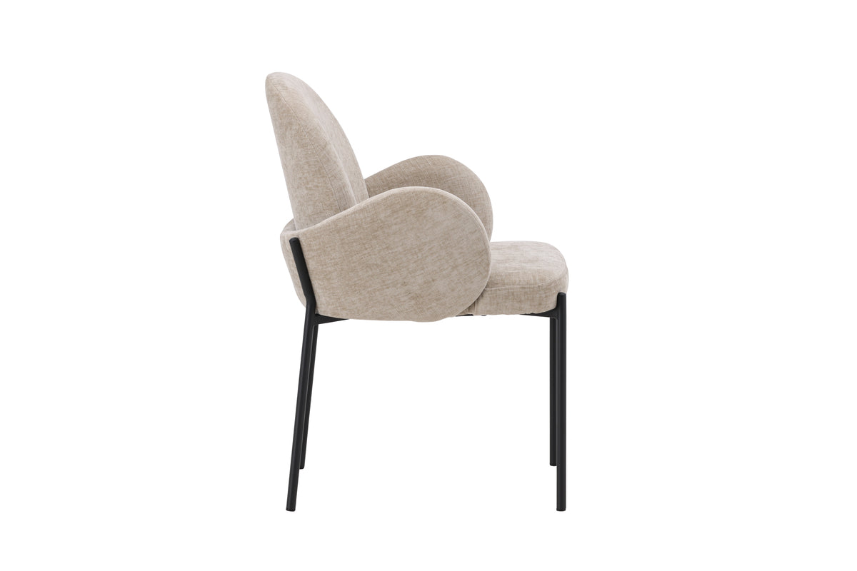 Venture Design Blom Matstolar 2-pack Beige