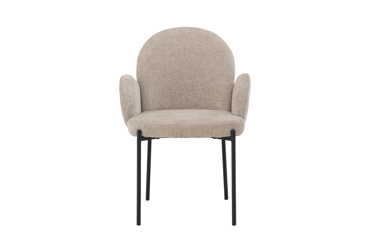 Venture Design Blom Matstolar 2-pack Beige