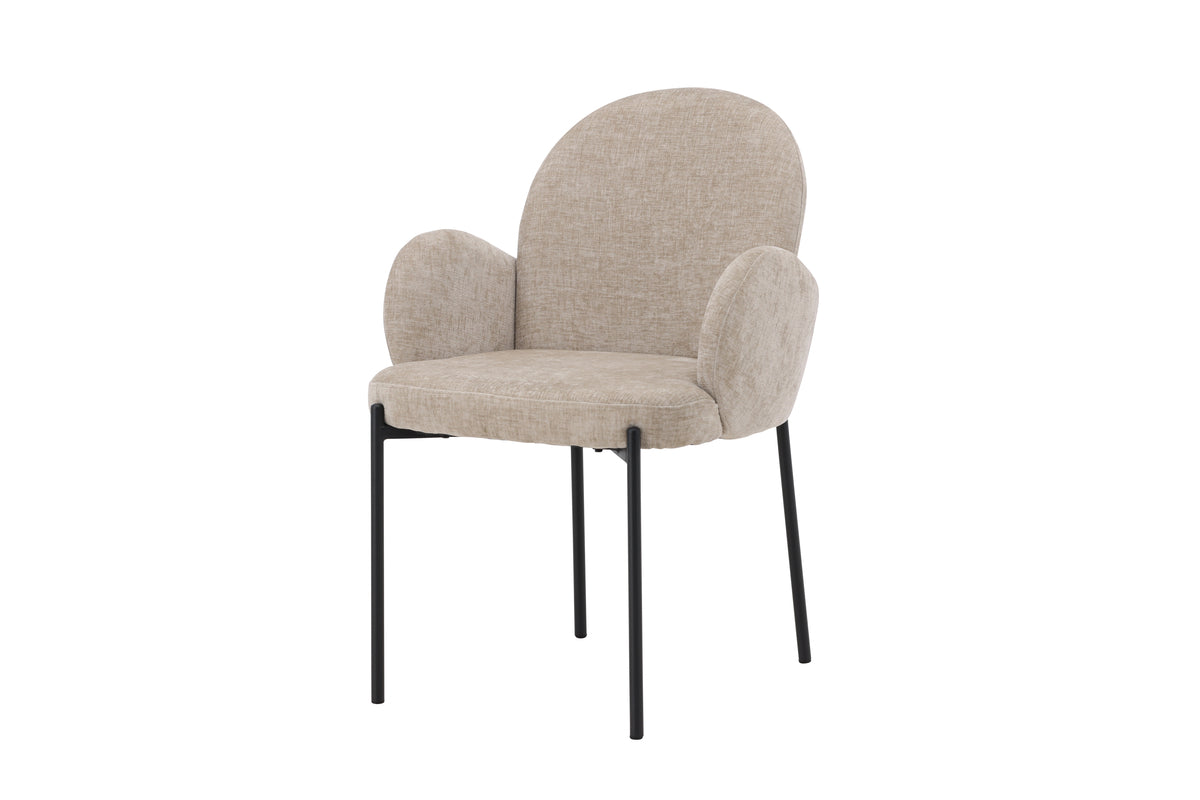 Venture Design Blom Matstolar 2-pack Beige