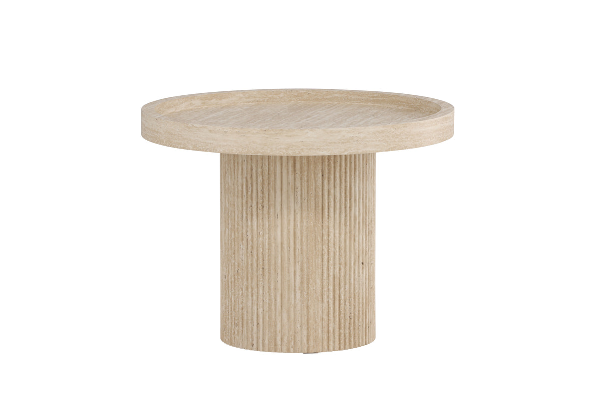 Venture Design Krille Sidobord ⌀60 Beige