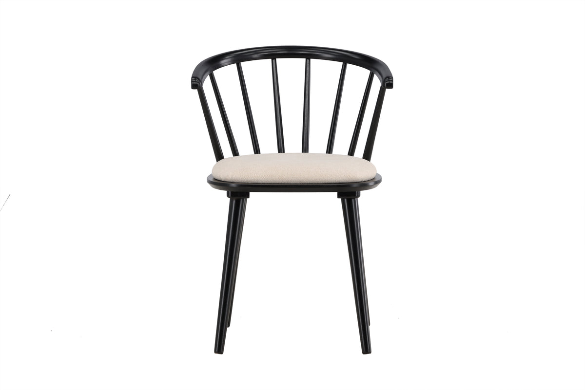 Venture Design Bobby Matstolar 2-pack Svart