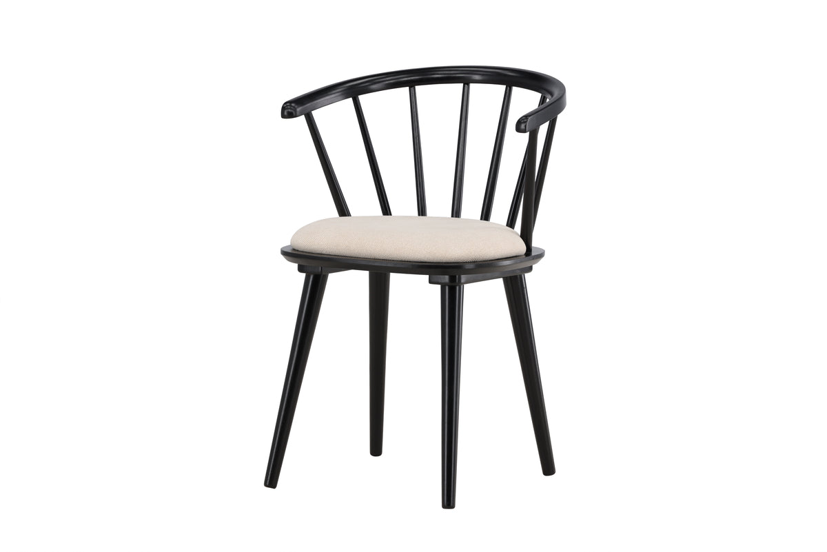 Venture Design Bobby Matstolar 2-pack Svart