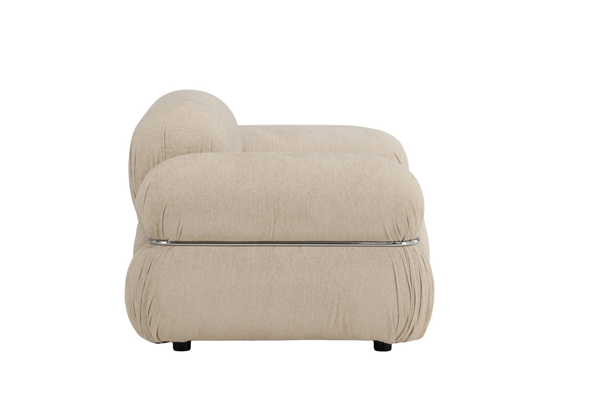 Venture Design Mika Loungefåtöljer Beige