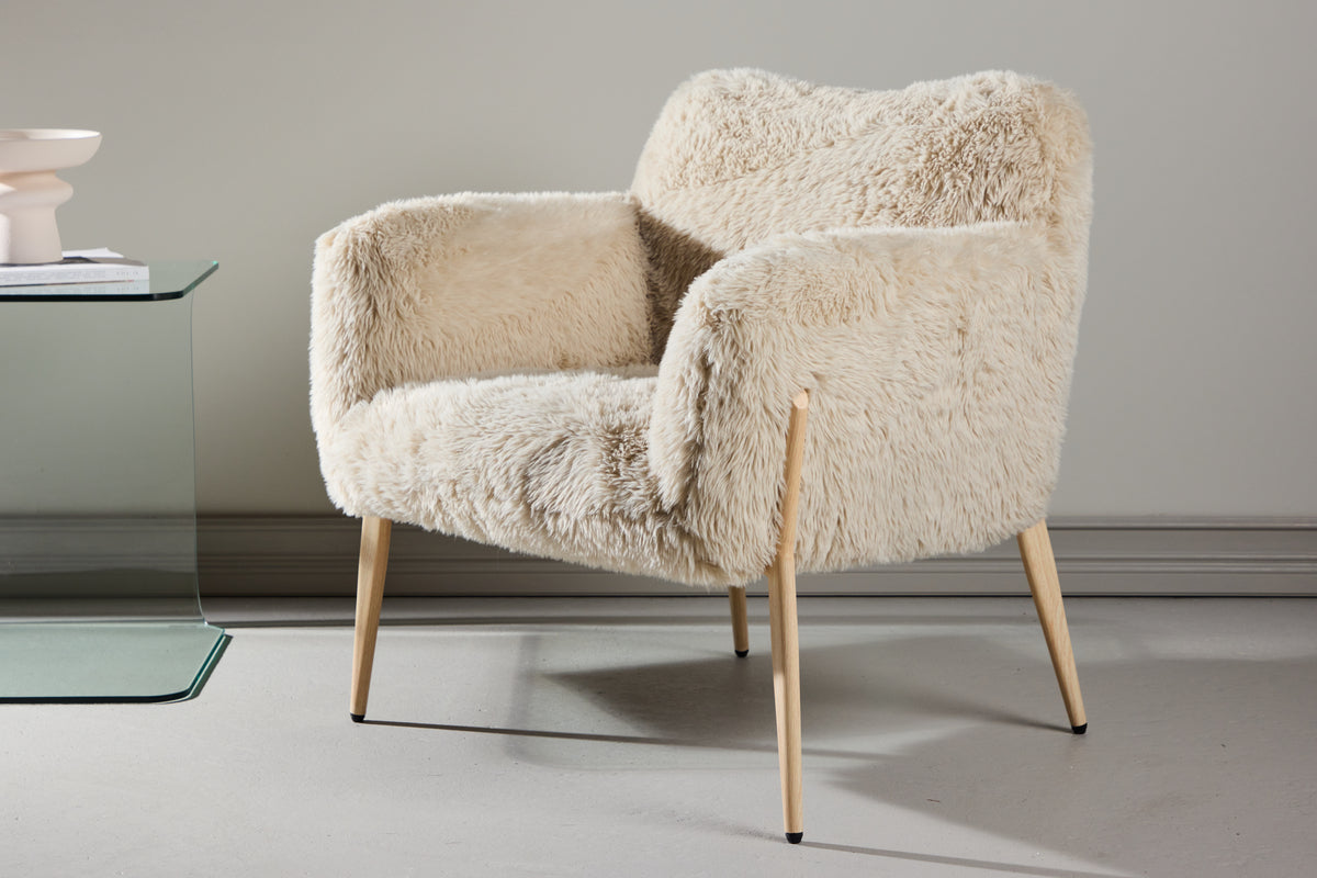 Venture Design Zenzi Fåtöljer Beige