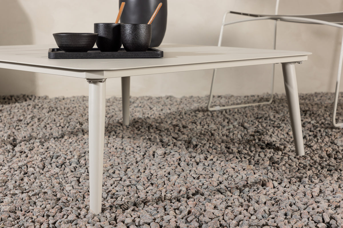 Venture Design Lina Soffbord 90 x 90 Beige