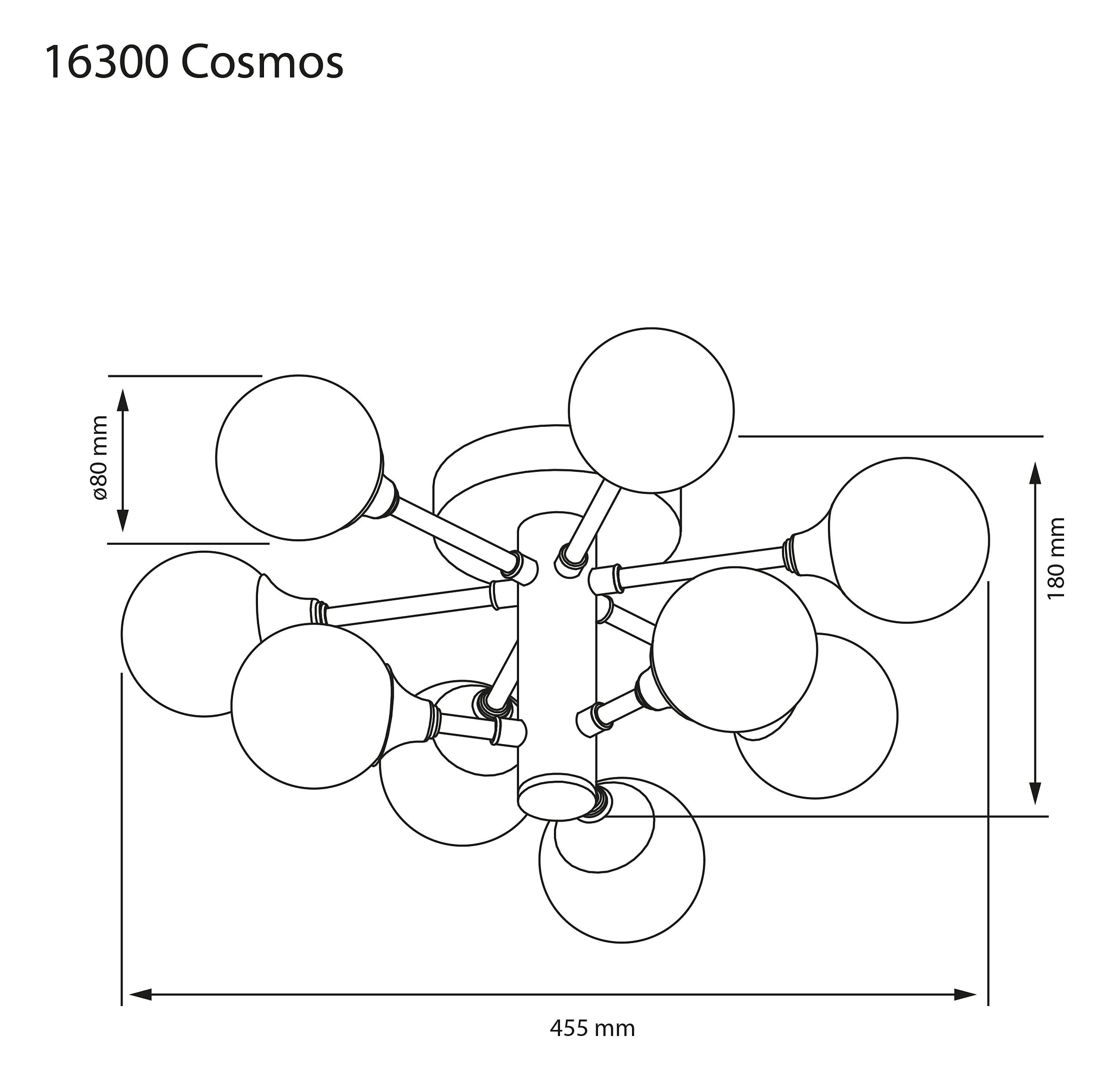 Aneta Home COSMOS plafond bad