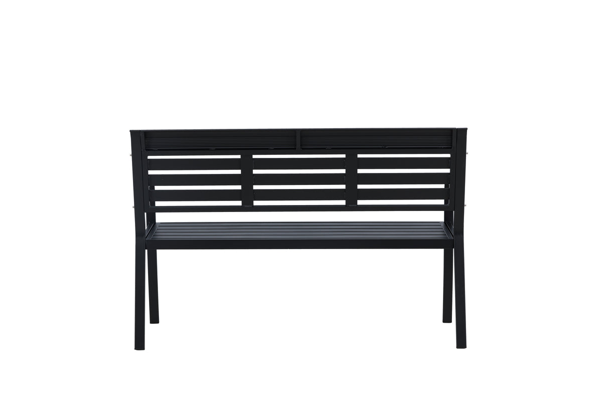 Venture Design Elvas Bänksoffor 60 x 84 x 125 Svart