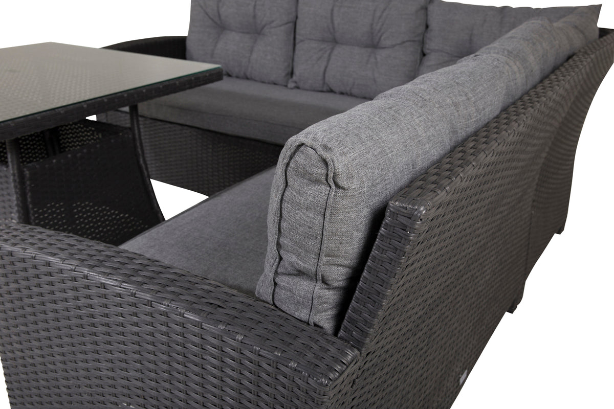 Venture Design Watford Hörngrupper Svart Svart