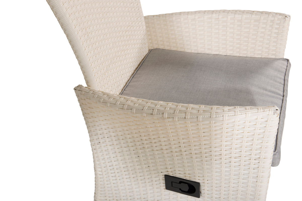 Venture Design Padova Reclinerstolar 2-pack Vit