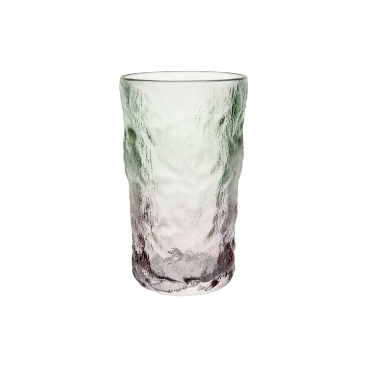 Affari of Sweden COCKTAIL Glas, Grön/rosa