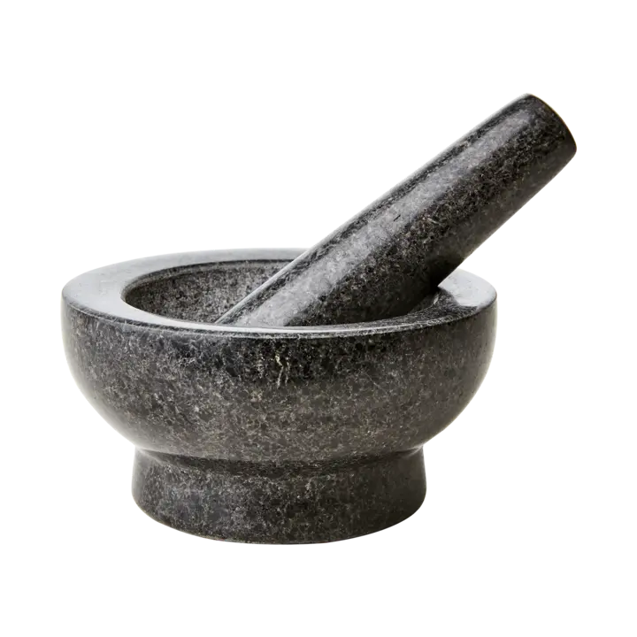 Affari of Sweden THYME Mortel med stöt, Svart