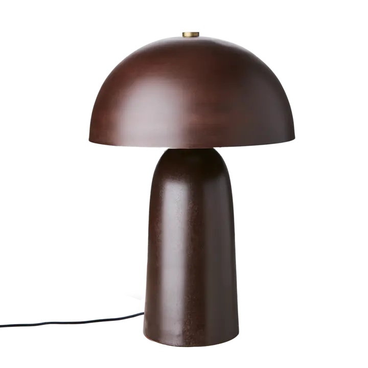 Affari of Sweden FUNGI Bordslampa/Limited Edition M, Mässingsfärgad/brun