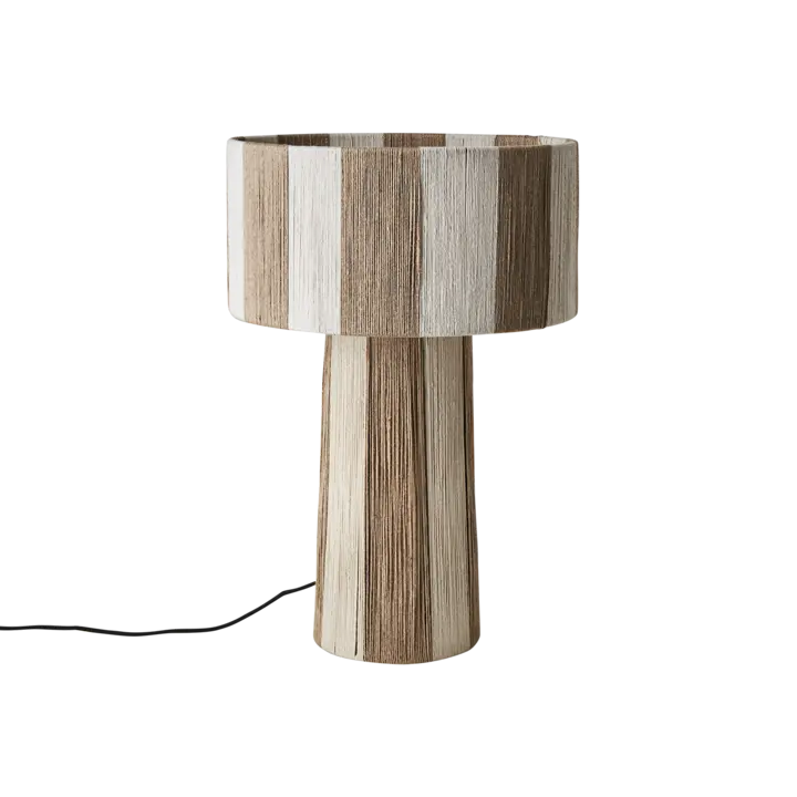 Affari of Sweden JULLAN Bordslampa M, Svart/natur