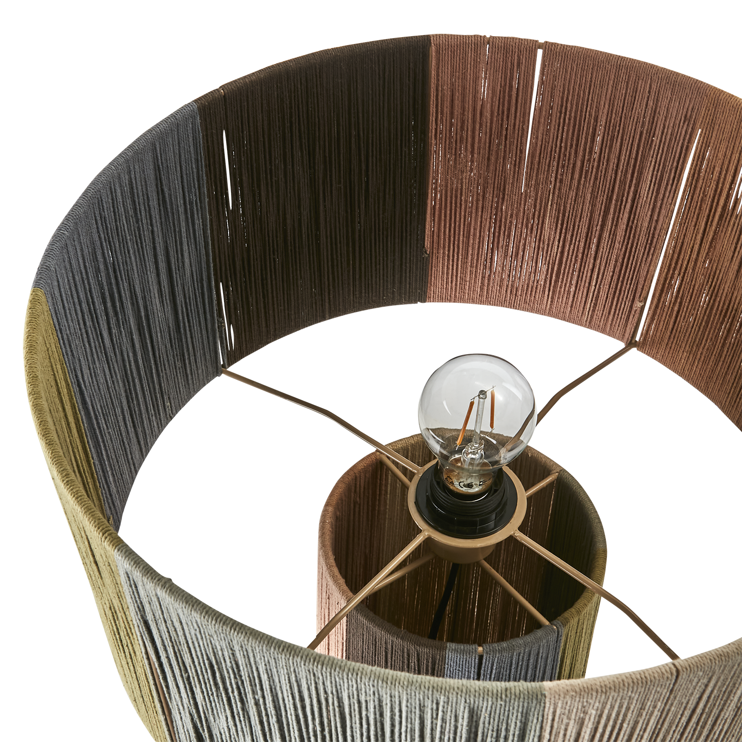 Affari of Sweden JULLAN Bordslampa M, Svart/natur