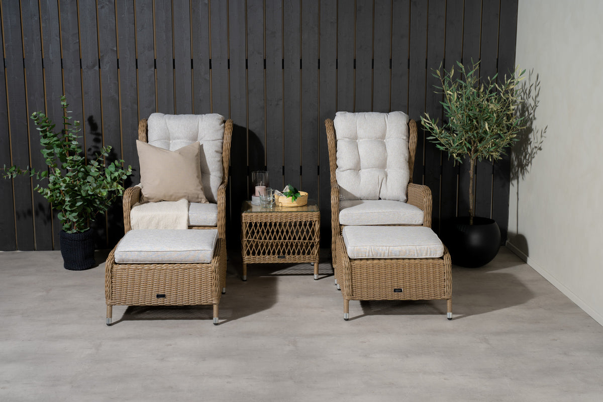 Venture Design Washington Lounge Set Natur