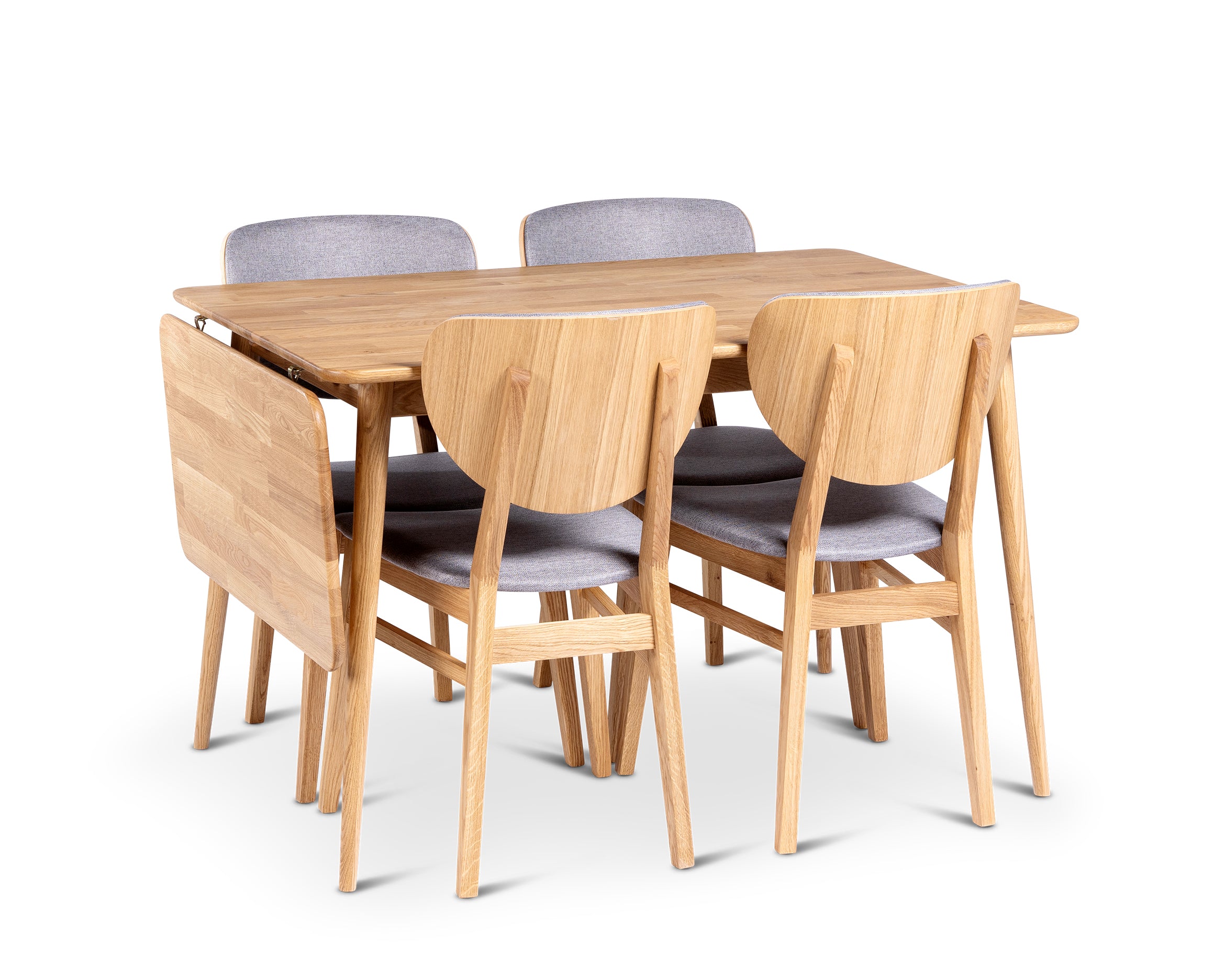 Stenexpo Alborg 120/160x80 med 4 st.Tjörn stol.