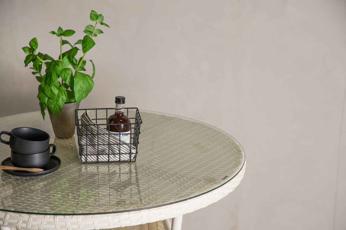 Venture Design Volta Runda Matbord ⌀90 Vit