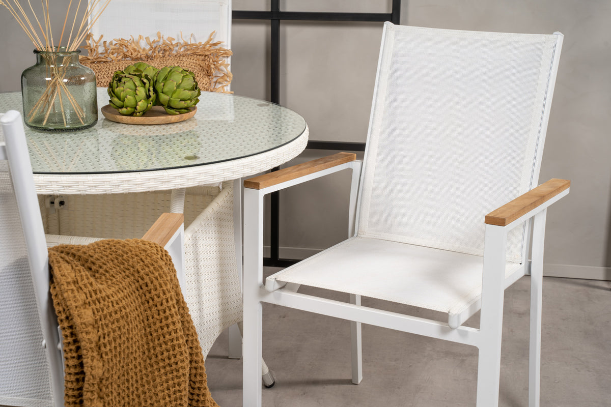 Venture Design Volta Runda Matbord ⌀90 Vit