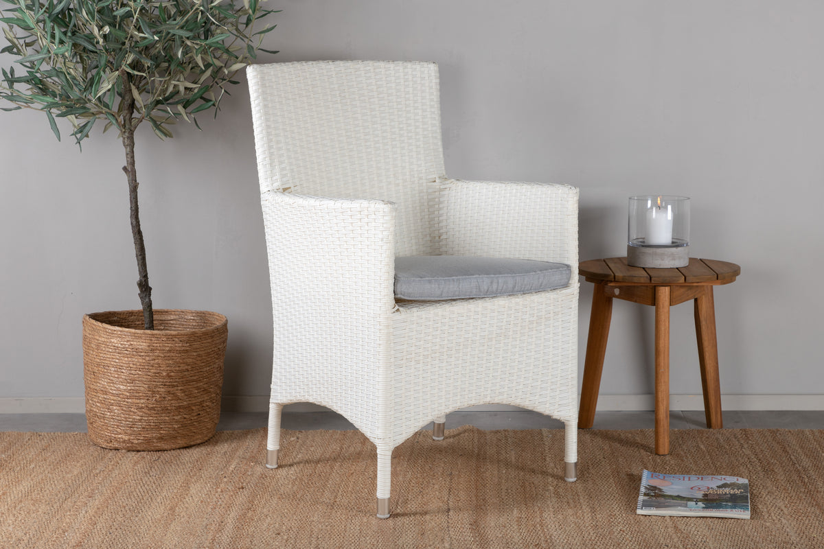 Venture Design Malin Matstolar 2-pack Vit
