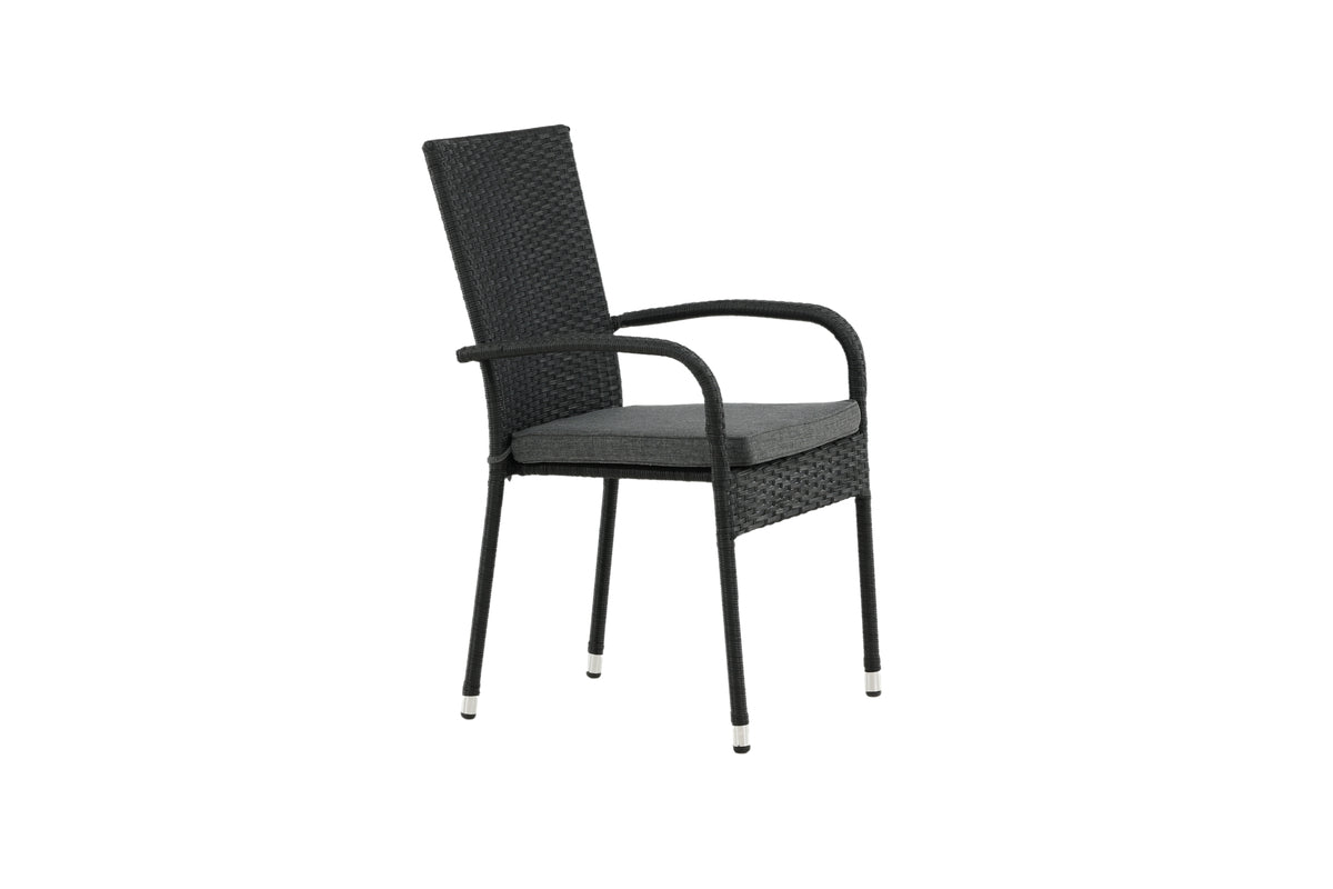 Venture Design Anna Matstolar 2-pack Svart