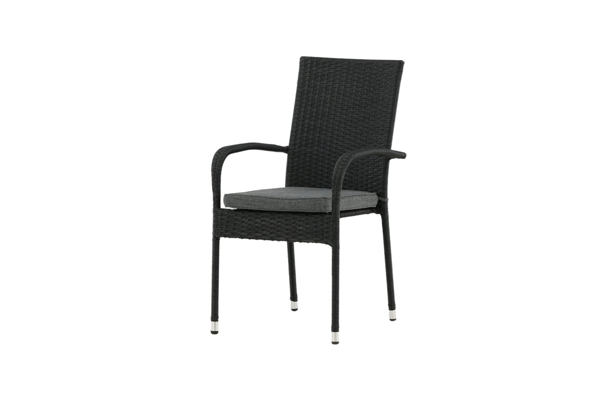 Venture Design Anna Matstolar 2-pack Svart