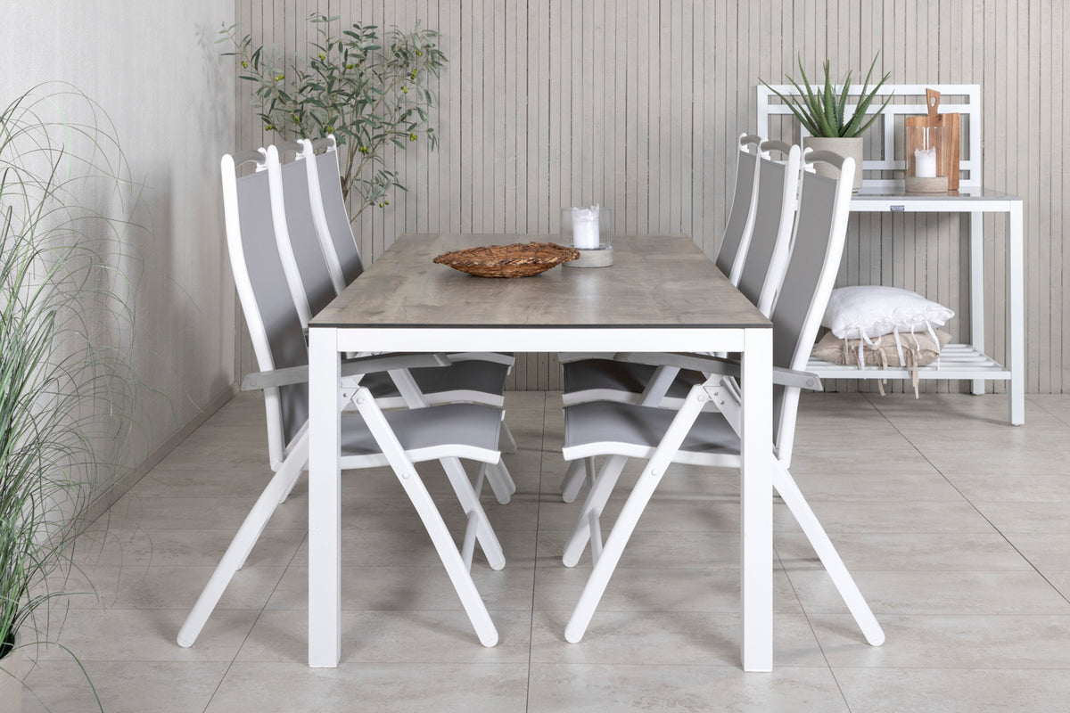 Venture Design Albany Positionsstolar 2-pack Vit