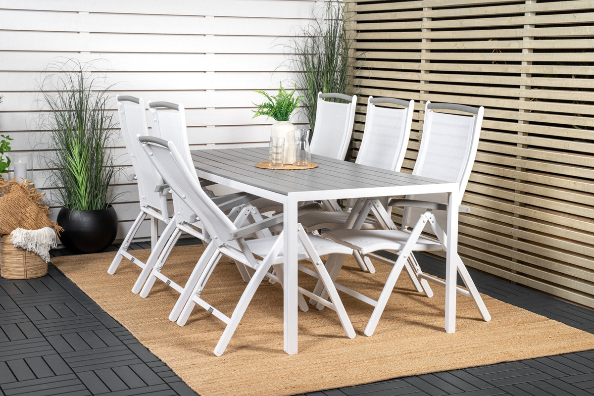 Venture Design Albany Positionsstolar 2-pack Vit