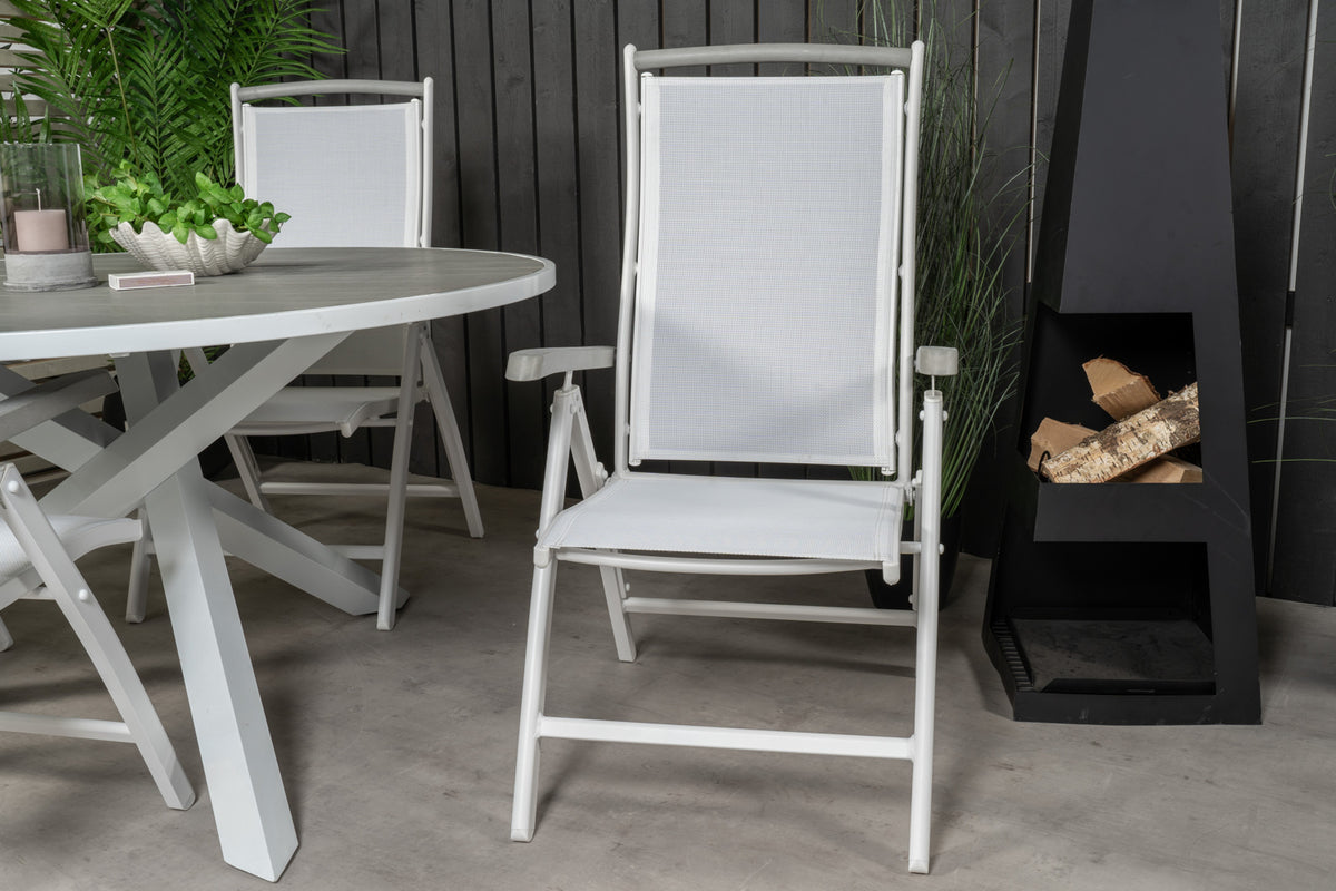 Venture Design Albany Positionsstolar 2-pack Vit