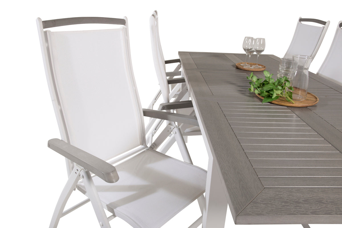 Venture Design Albany Positionsstolar 2-pack Vit
