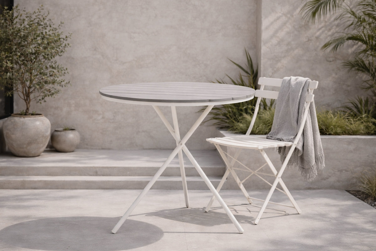 Venture Design Parma Cafebord ⌀90 Grå