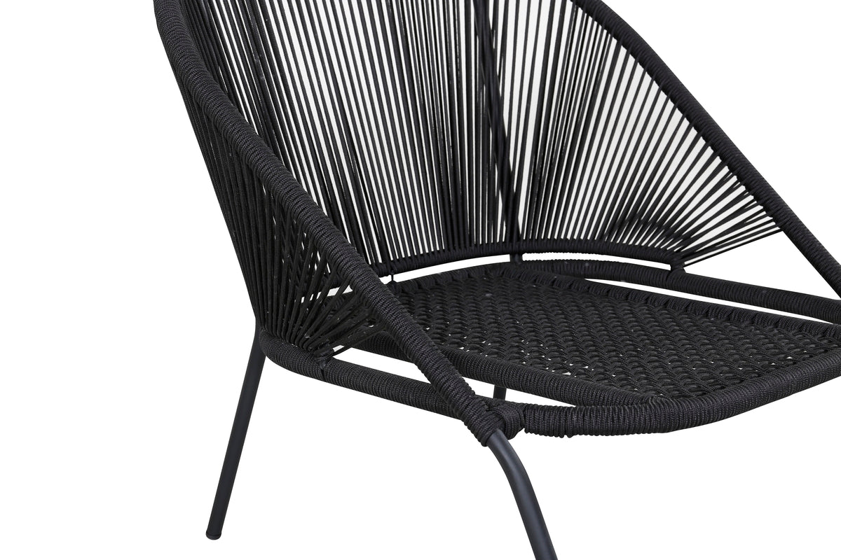 Venture Design Lindos Loungefåtöljer Svart