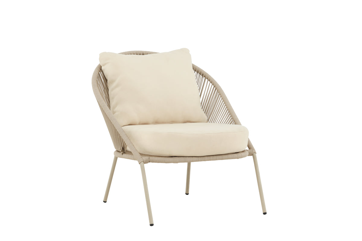 Venture Design Lindos Loungefåtöljer Beige