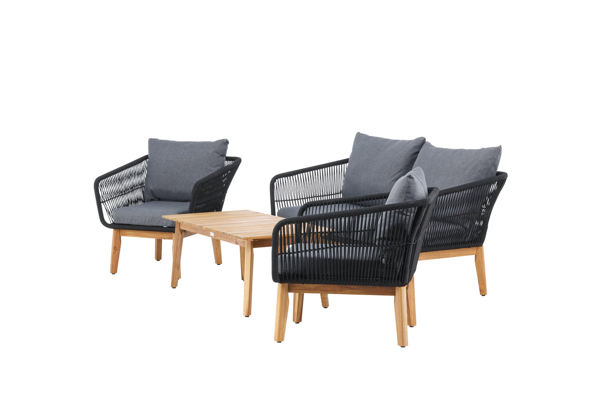 Venture Design Chania Soffgrupper Natur Svart