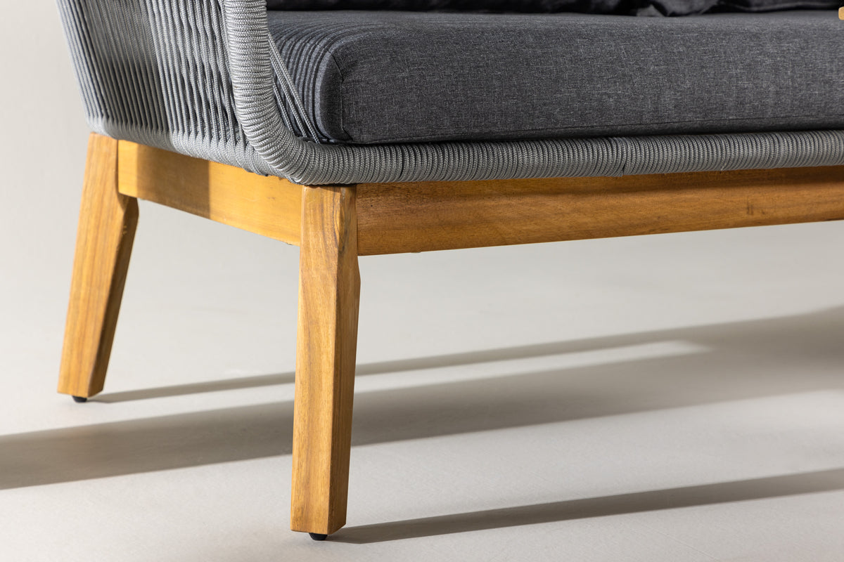 Venture Design Chania Hörngrupper Natur Grå